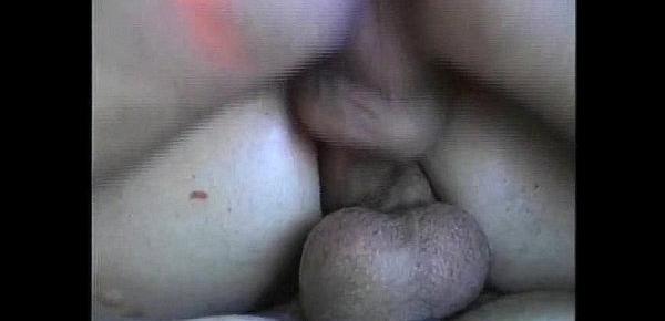  Busty whore gets anal gangbang outdoors